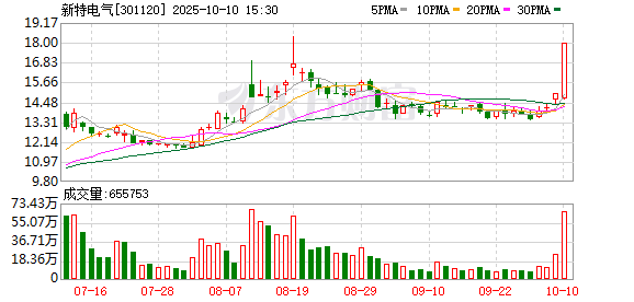 维嘉优配平台 新特电气：2024年实现营业总收入3.77亿元 拟10派0.3元